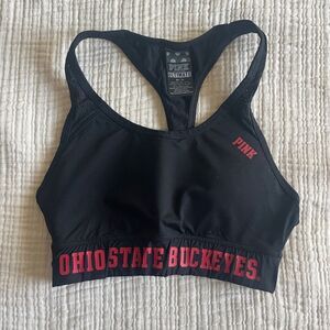 PINK Victoria’s Secret Ohio State Buckeyes Ultimate Sports Bra Size XS